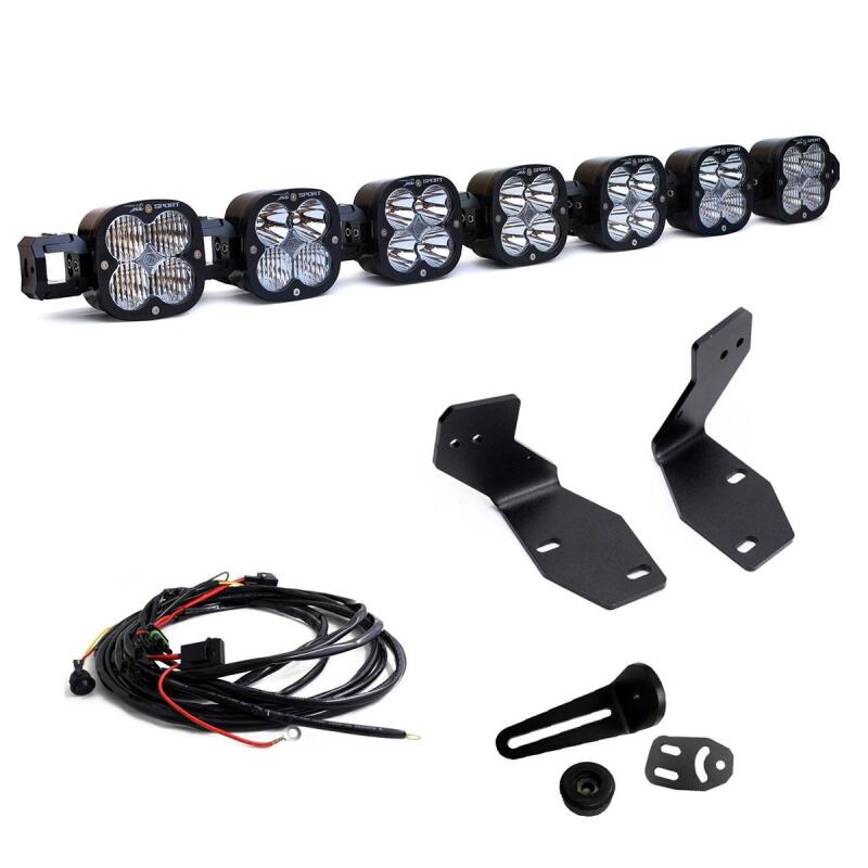 Ford F350 Super Duty Linkable LED Lights - Bumper - Baja Designs - 7XL - `23-`27